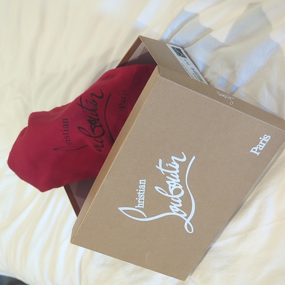 Christian Louboutin Black Cornielle Heels - Picture 6 of 6